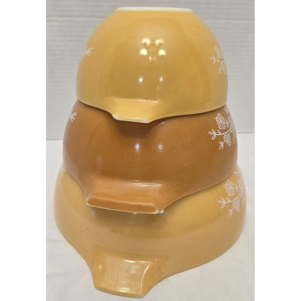 Pyrex butterfly gold